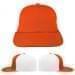 Orange-White Spacer Mesh Stretchfit Lowstyle, Virtual Image