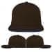 USA Made Black-Royal Blue Flat Brim High Crown Cap