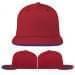 Red-Royal Blue Pro Knit Velcro Flat Brim, Virtual Image