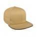 Khaki-Black Pro Knit Velcro Flat Brim