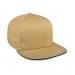 Khaki-Navy Pro Knit Leather Flat Brim