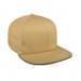 Khaki-Hunter Green Pro Knit Leather Flat Brim