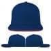 Navy-Red Pro Knit Leather Flat Brim, Virtual Image