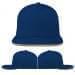 Navy-Khaki Pro Knit Leather Flat Brim, Virtual Image