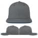 Light Gray-Navy Pro Knit Velcro Flat Brim, Virtual Image