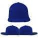 USA Made Royal Blue Flat Brim High Crown Cap