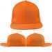USA Made TN Orange Flat Brim High Crown Cap