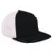 Dark Gray-Pink Meshback Velcro Flat Brim