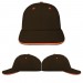 Black-Orange Domestic Snapback Lowstyle VIRTUAL Image