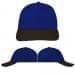 USA Made Royal Blue-Black Lowstyle Structured Cap