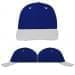 USA Made Royal Blue-White Lowstyle Structured Cap