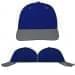 USA Made Royal Blue-Light Gray Lowstyle Structured Cap