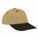 Khaki Lowstyle Structured-Black Visor, Eyelets