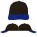 USA Made Black-Royal Blue Lowstyle Structured Cap