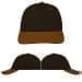 USA Made Black-Light Brown Lowstyle Structured Cap