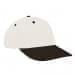 White Lowstyle Structured-Black Visor, Eyelets