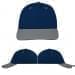 USA Made Navy-Light Gray Lowstyle Structured Cap