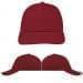 USA Made Red Lowstyle Structured Cap