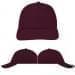 USA Made Burgundy Lowstyle Structured Cap