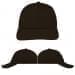 USA Made Black Lowstyle Structured Cap