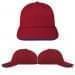 USA Made Red-Navy Lowstyle Structured Cap