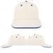 USA Made White-Royal Blue Lowstyle Structured Cap