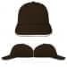 Black-Putty Brushed Self Strap Lowstyle, Virtual Image
