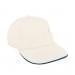 White-Navy Brushed Leather Lowstyle
