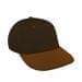 Black Lowstyle Structured-Light Brown Visor, Eyelets