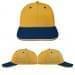 USA Made Athletic Gold-Navy Lowstyle Structured Cap