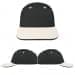 USA Made Dark Gray-White Lowstyle Structured Cap