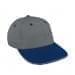 Light Gray Lowstyle Structured-Navy Visor, Eyelets
