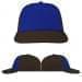 USA Made Royal Blue-Black Lowstyle Structured Cap