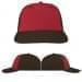 USA Made Red-Black Lowstyle Structured Cap