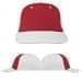 USA Made Red-White Lowstyle Structured Cap