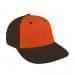 Orange Lowstyle Structured-Black Back Half, Visor