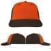 USA Made Orange-Black Lowstyle Structured Cap