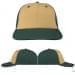 USA Made Khaki-Hunter Green Lowstyle Structured Cap