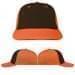 USA Made Black-Orange Lowstyle Structured Cap