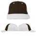 USA Made Black-White Lowstyle Structured Cap