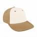 White Lowstyle Structured-Khaki Back Half, Visor