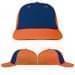USA Made Navy-Orange Lowstyle Structured Cap
