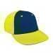 Navy Lowstyle Structured-Safety Green Back Half, Visor