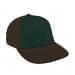 Hunter Green Lowstyle Structured-Black Back Half, Visor