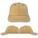 USA Made Khaki-Navy Lowstyle Structured Cap