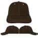 USA Made Black-Khaki Lowstyle Structured Cap