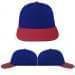 USA Made Royal Blue-Red Lowstyle Structured Cap