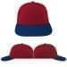 USA Made Red-Navy Lowstyle Structured Cap