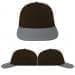 USA Made Black-Light Gray Lowstyle Structured Cap