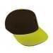 Black Lowstyle Structured-Safety Green Button, Visor